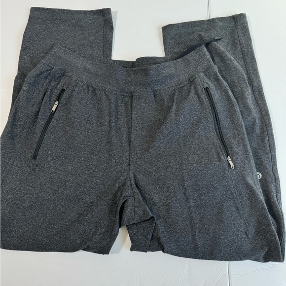 Lululemon Discipline Pant Pockets Casual Track Heather Gray Stretch men’s medium - Picture 3 of 11